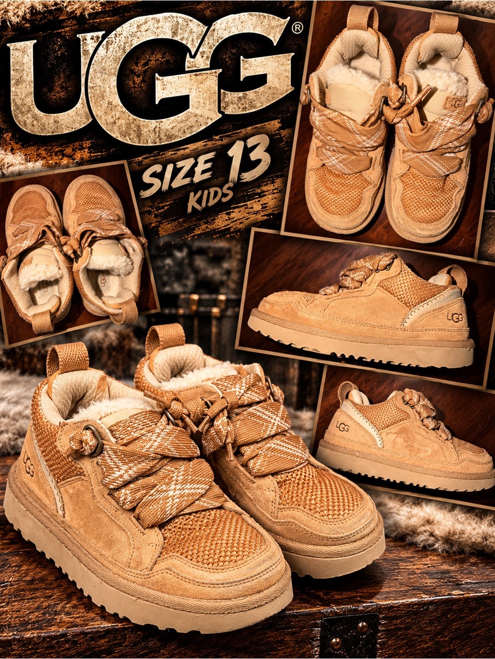 🤎Size 13 Kids AUTHENTIC UGG — COZY, STYLISH & ABSOLUTELY GORGEOUS! 🤎